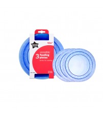 TT0199-ALBASTRU Pjata ushqimi 12m+ 3x blu 4