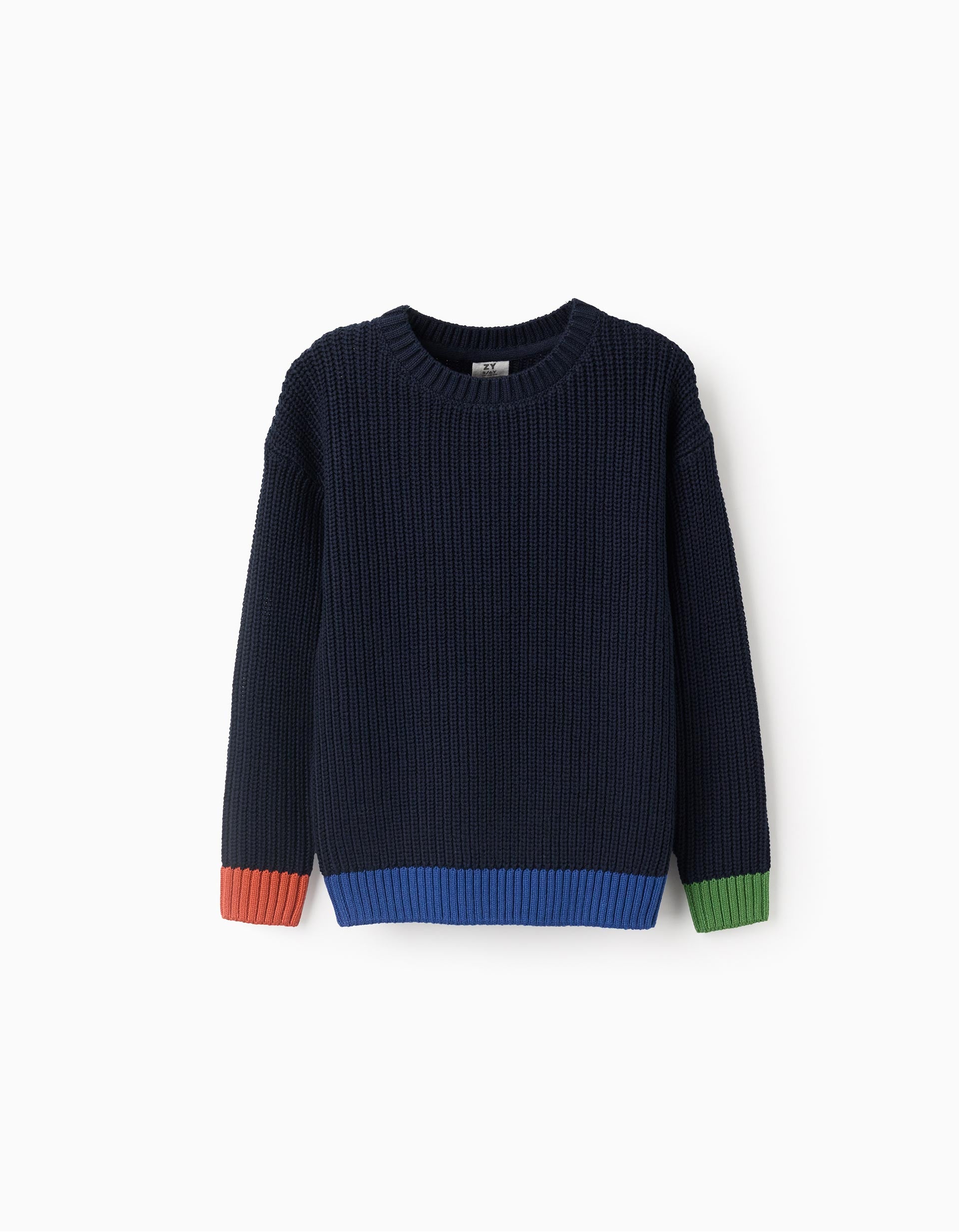 - SWEAT KNITTED, DARK BLUE, 13/14 image