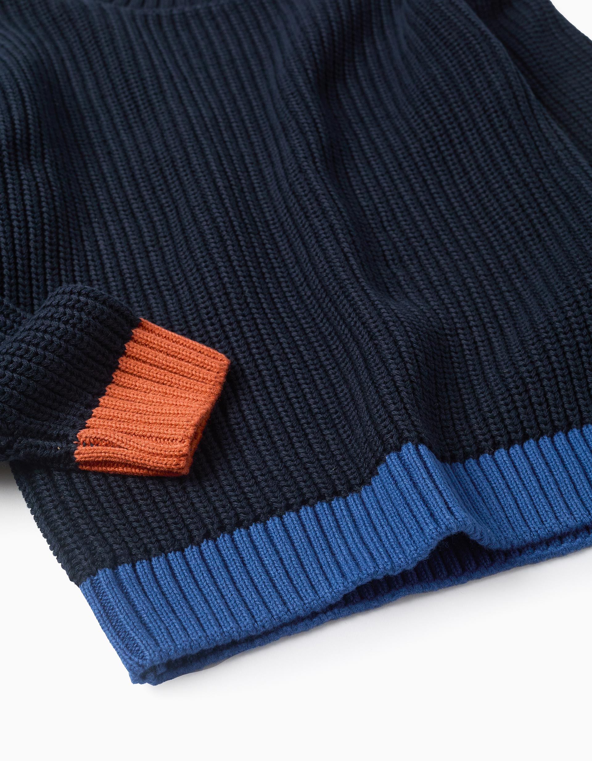 - SWEAT KNITTED, DARK BLUE, 13/14 2