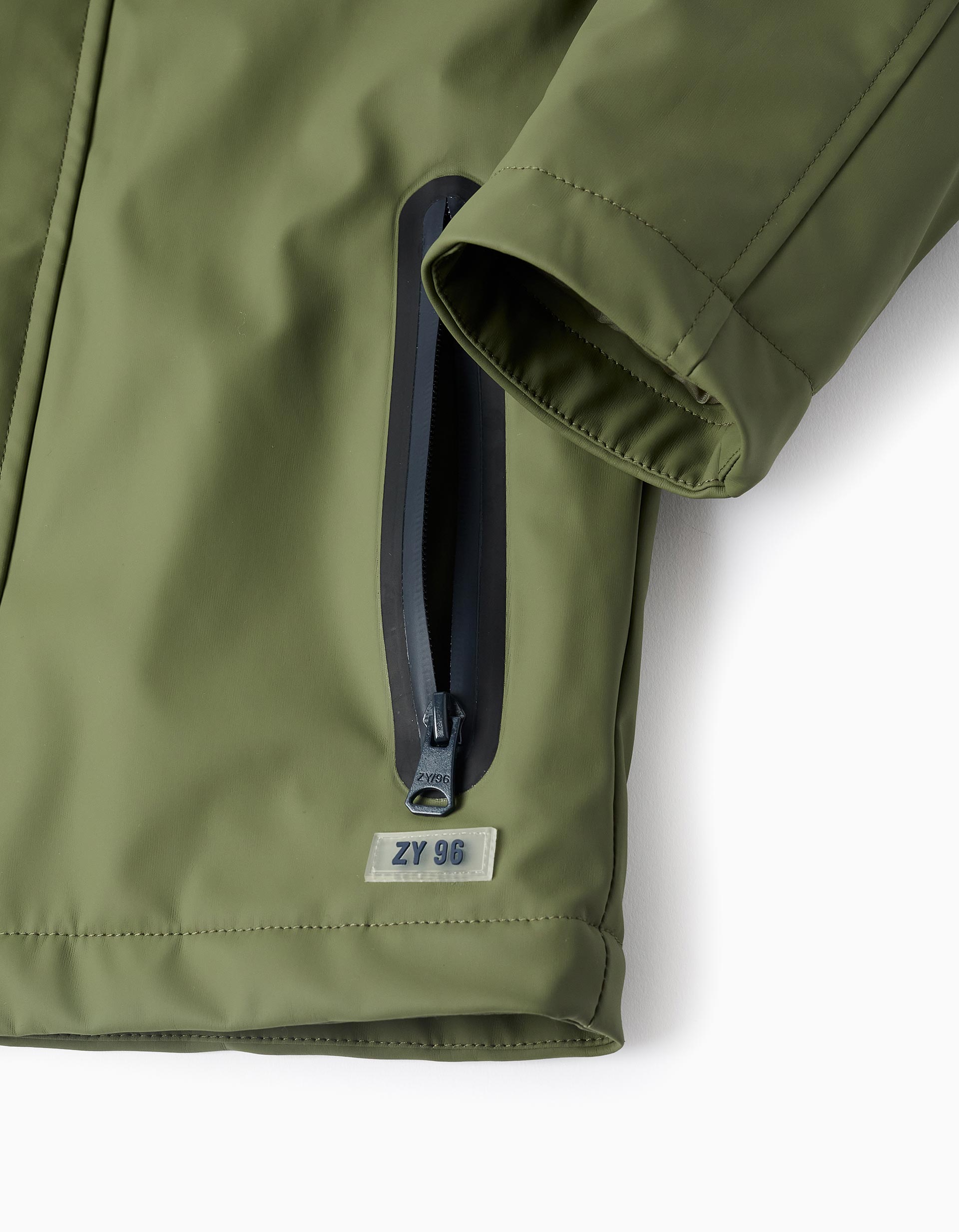 - PARKA RUBBER, GREEN, 11/12 4