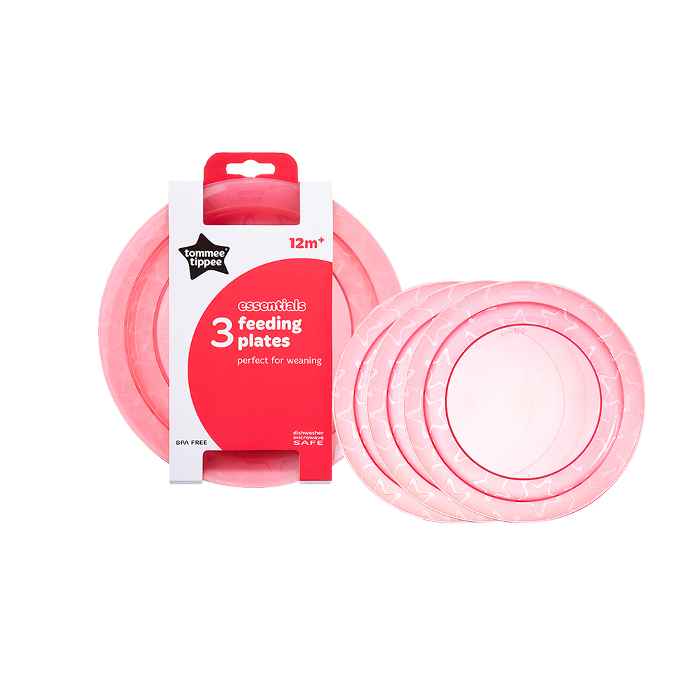 TT0199-ROZ Pjata ushqimi 12m+ 3x roz 2