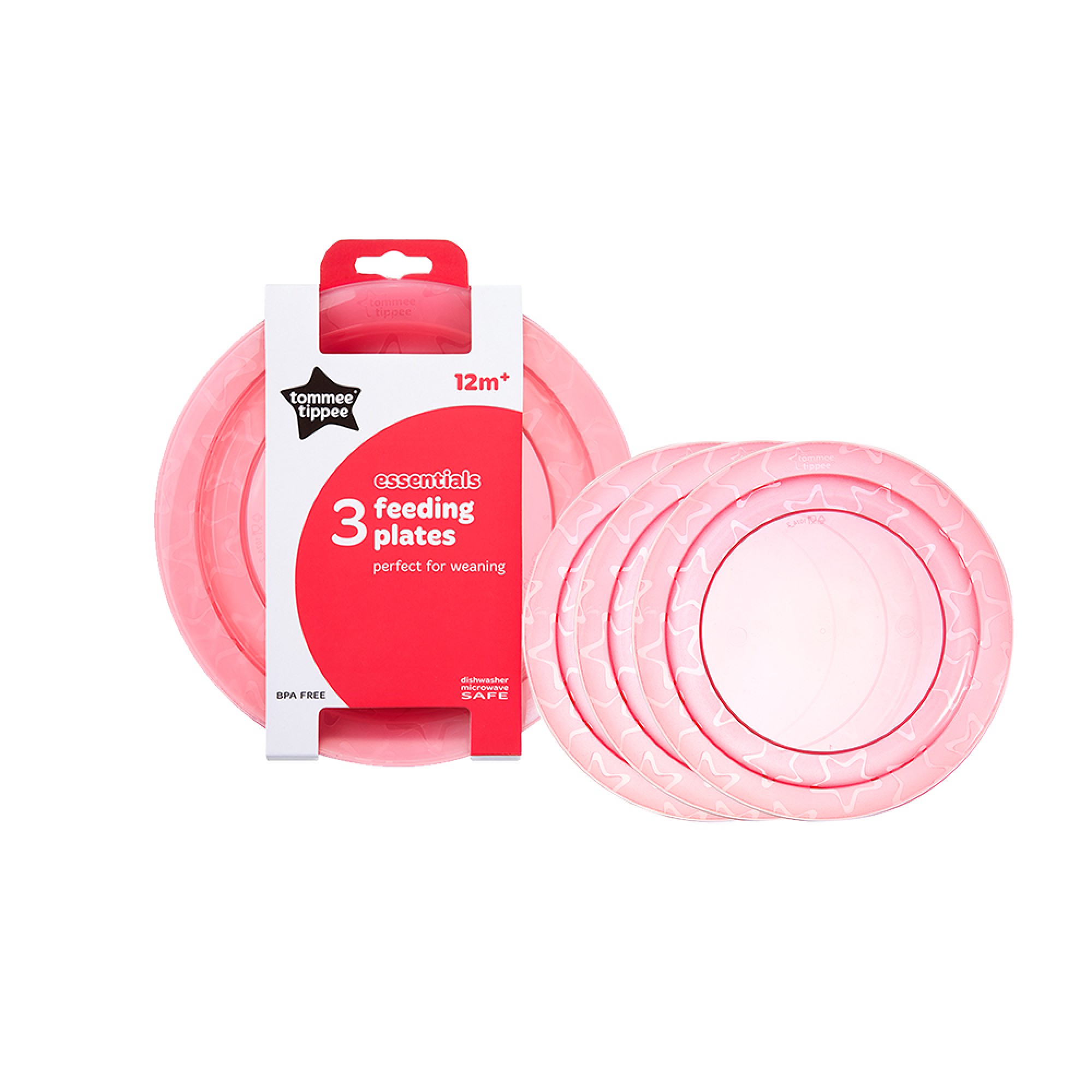 TT0199-ROZ Pjata ushqimi 12m+ 3x roz 3