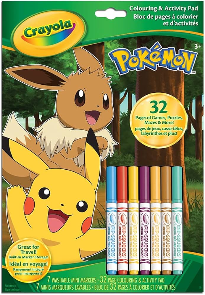 -2746G COLOR & ACTIVITY PAD, POKEMON 2