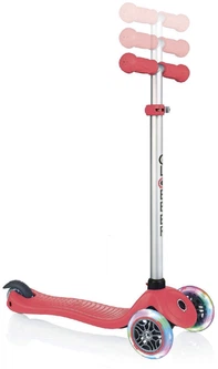 -100-2 Go Up 4 in 1 Lights Red Scooter 4