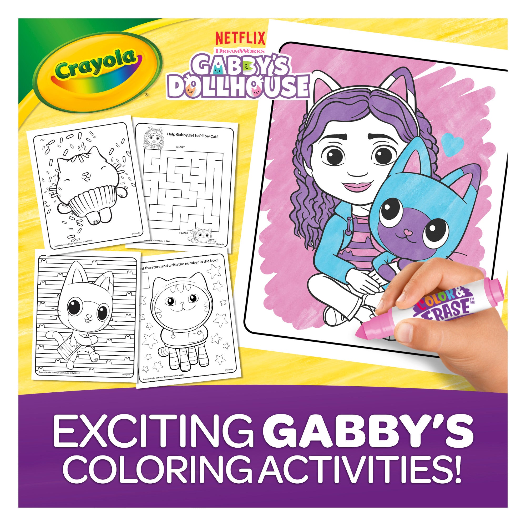 -7024G COLOR & ACTIVITY PAD GABBY 3