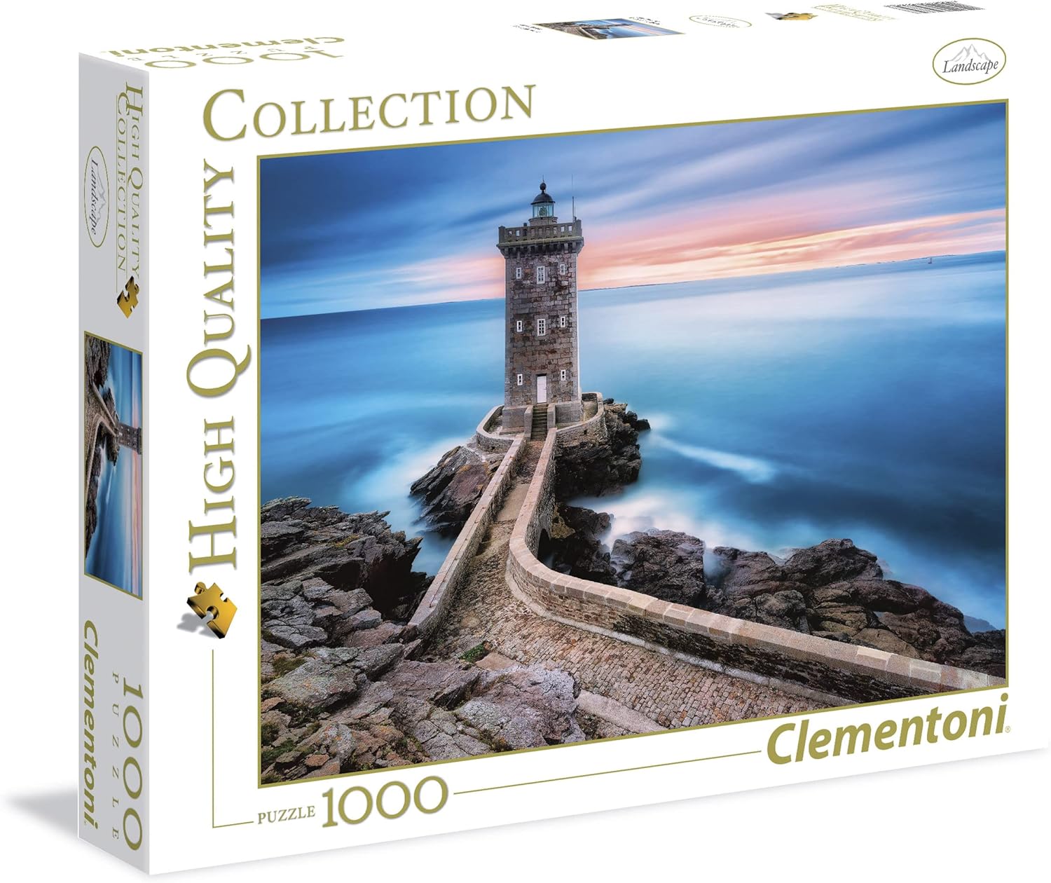CL39334 CLEMENTONI PUZZLE 1000 HQC THE LIGHTHOUSE image