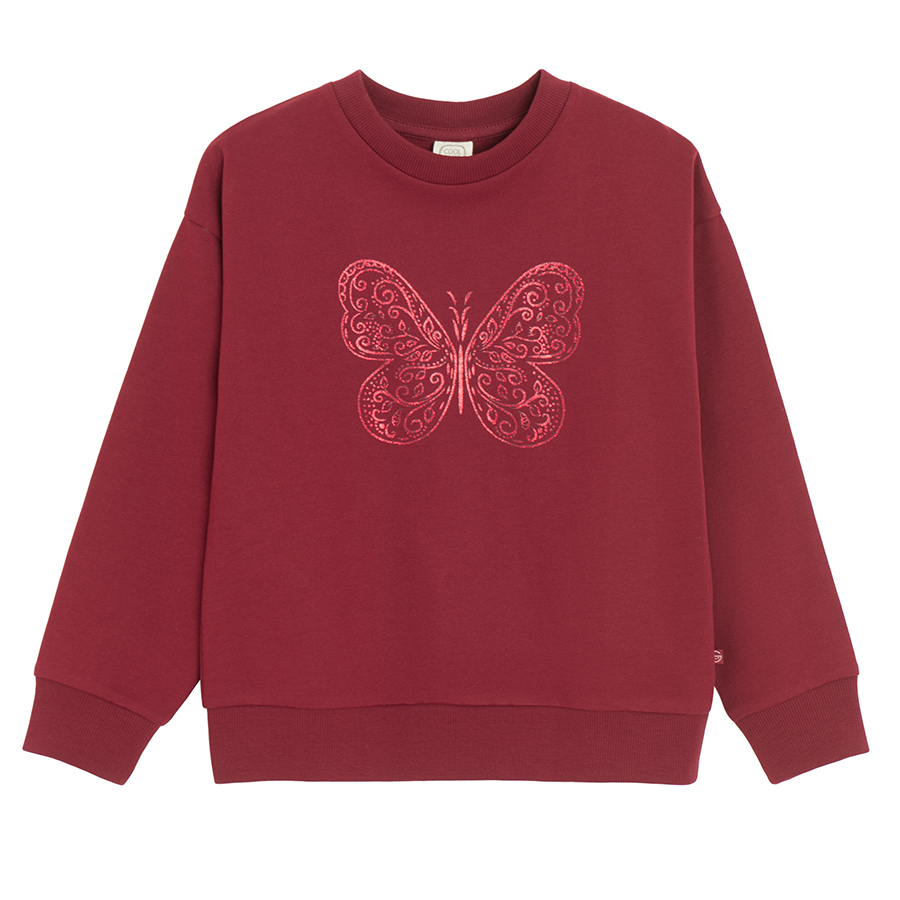 CCG3111803 SWEATSHIRT RED 98CM 3