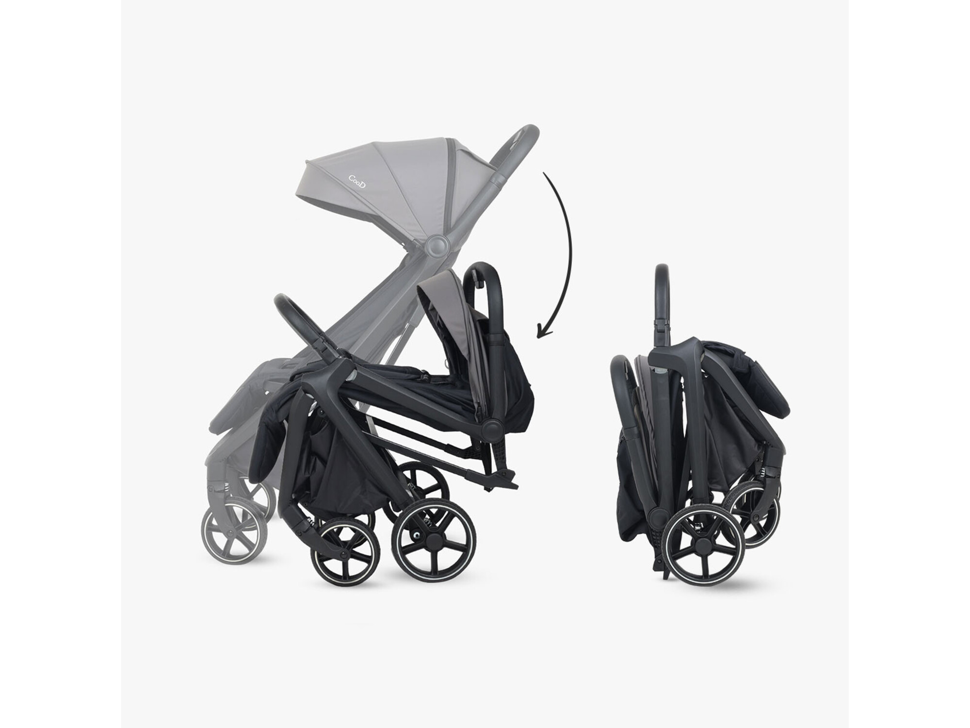 S1 BABY STROLLER 0+ GRAY 3