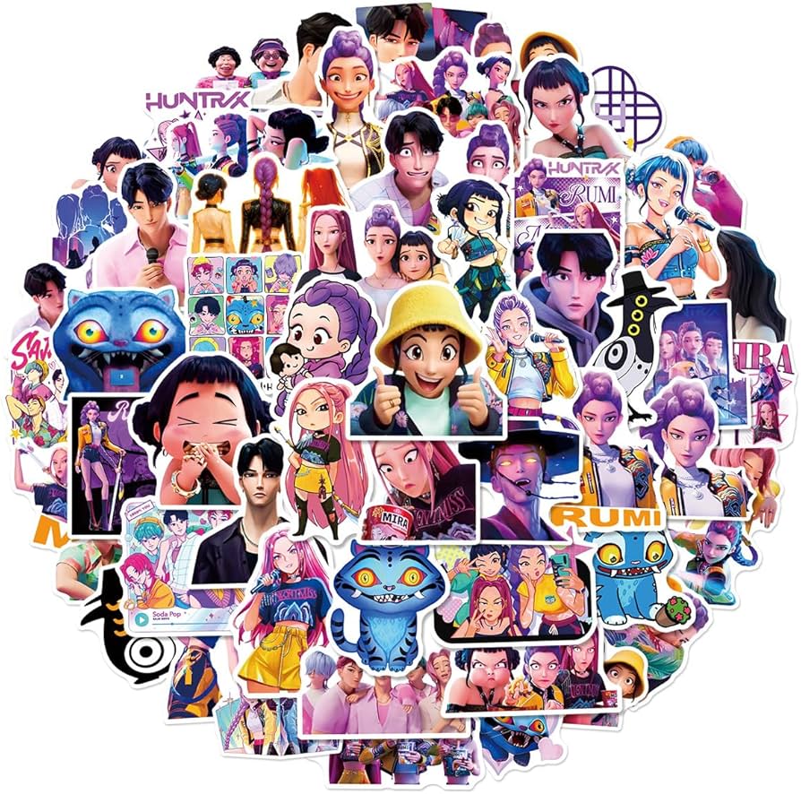 TWK60291 STICKERS K-POP DEAMON HUNTERS 3