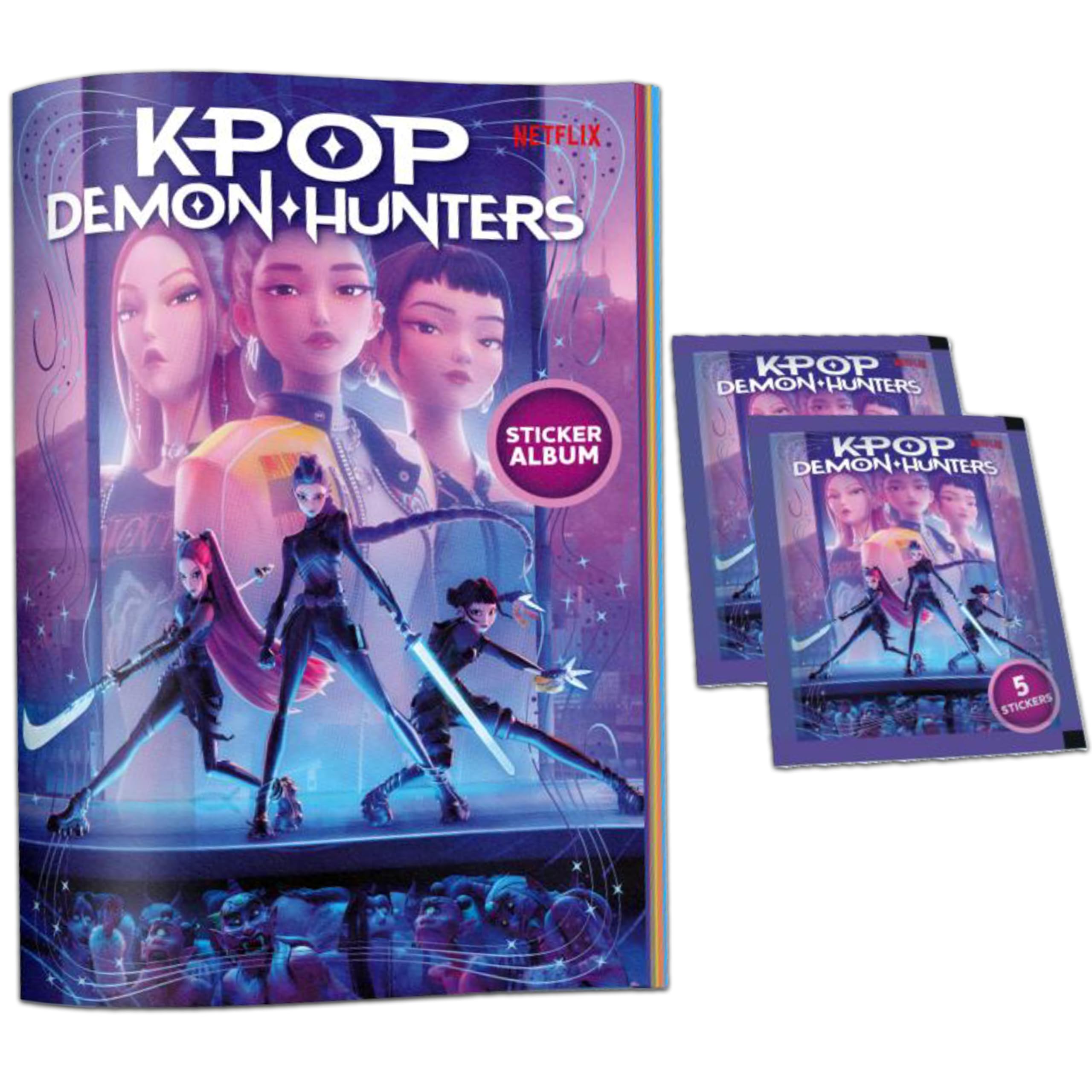 TWK60321 STICKERS K-POP DEAMON HUNTERS ALBUM 2