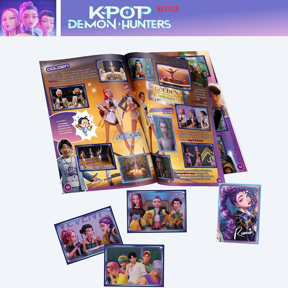 TWK60321 STICKERS K-POP DEAMON HUNTERS ALBUM 3