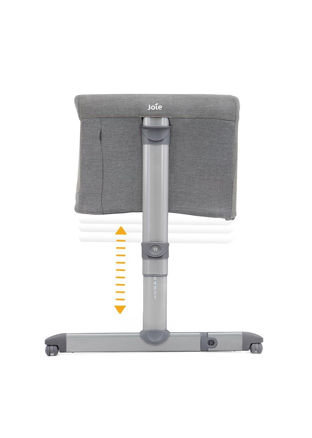 Joie Roomie Side Sleeping Crib - Grey Flannel 3