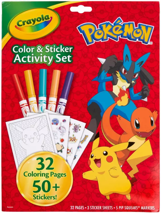 -2746G COLOR & ACTIVITY PAD, POKEMON 4